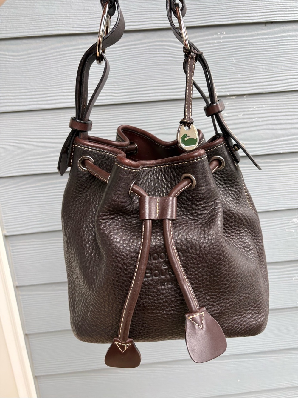 Dooney & Bourke Vintage Drawstring Bucket Bag
